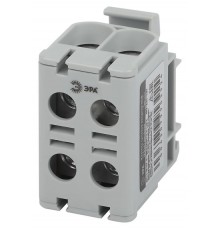 Клеммы силовые вводные КСВ  NO-224-137 двойная (KE66) 6-50 мм серая "L"  Б0065593  ЭРА