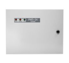 Рез. ист. пит., 24В, 1А (без акк.) 7А/ч, Крышка под замок.  РИП-24 исп. 02 (РИП-24-1/7М4)  Болид