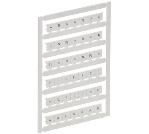 ARMAFIX Маркер для CTS 10мм2 "A; B; C; N; PE"  AF-CT10D-M-010-21  IEK (ИЭК)