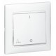 Valena Белый Выключатель 1-клавишный 2-х полюсный IP44  770092  Legrand