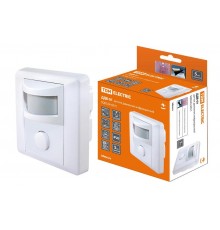 Датчик движения ДДВ-01 600Вт, 5-480с, 9м, 10+Лк, 120гр, IP20,  SQ0324-0011  TDM