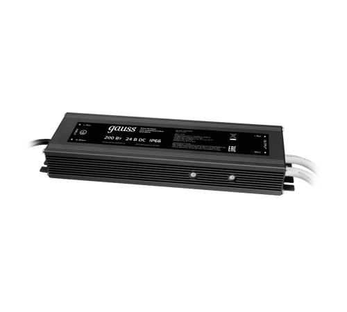 Блок питания 200W 24V IP66 1/15  202022400  Gauss