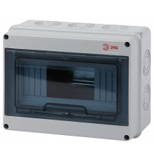 Бокс пластиковый навесной KMPN8   8 мод. IP65  Б0046405  ЭРА