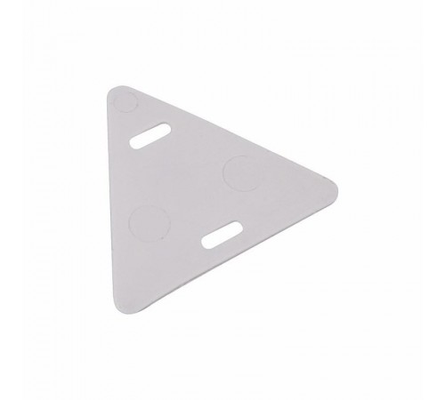 Бирка кабельная "У-136" (Треугольник) белая (100 шт./уп.)  07-6236  REXANT