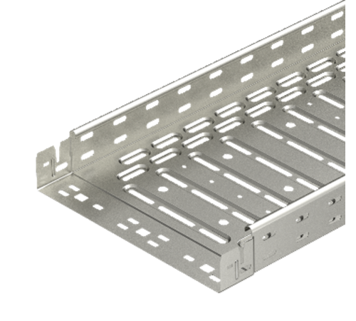 Кабельный листовой лоток перфорированный 60x600x3050 (RKSM 660 A2)  6047737  OBO Bettermann