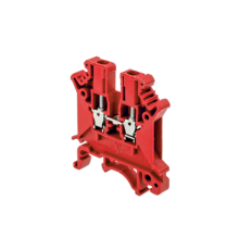 Клемма винтовая проходная, 2.5 мм2, красная MTU-2.5RD  54695  ОВЕН