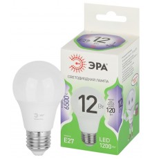 Лампа светодиодная  GREEN LINE LED A60-12W-865-E27 GL E27 12 Вт груша холодный свет  Б0067129  ЭРА