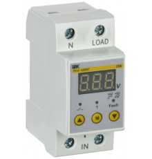 Реле напряжения РН-д однофазное 36мм 25А   IVR21-1-25  IEK