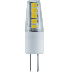Лампа светодиодная LED 2,5Вт G4 12В 3000К NLL-S-G4-2.5-12-3K капсульная прозрачная  71265  Navigator