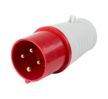 Вилка 024 переносная 3Р+РЕ 32А 380В IP44  11-8904  REXANT