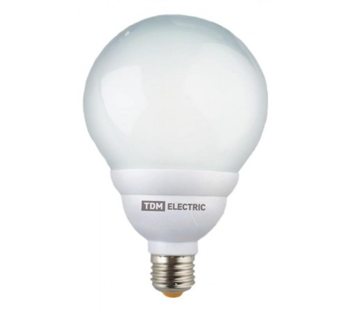 Лампа энергосберегающая КЛЛ-GL-15 Вт-4200 К-Е27  SQ0323-0094  TDM