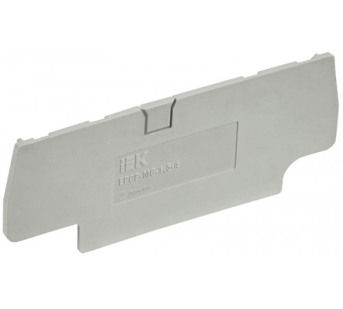 Заглушка для CP-MC 4 вывода 1,5мм2 серая  YCT22-00-4-K03-001-ZGL  IEK