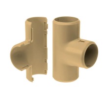 Тройник разборный сосна д32 (15шт/180шт уп/кор)  PR13.0290  Промрукав