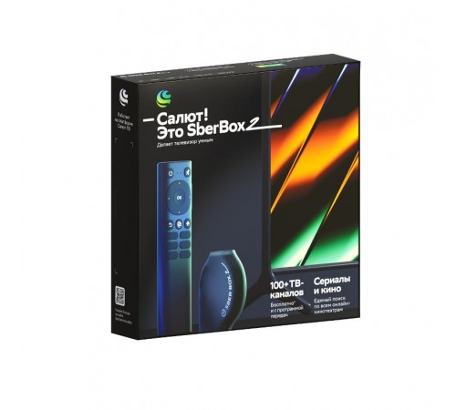 Умный медиацентр SberBox 2  SBDV-00006  Sber