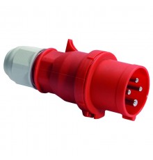 Вилка 16А 3Р+Е 400В 6h IP44 Quick-Connect фазоинвертор 22053 I 22053-Bals I Bals