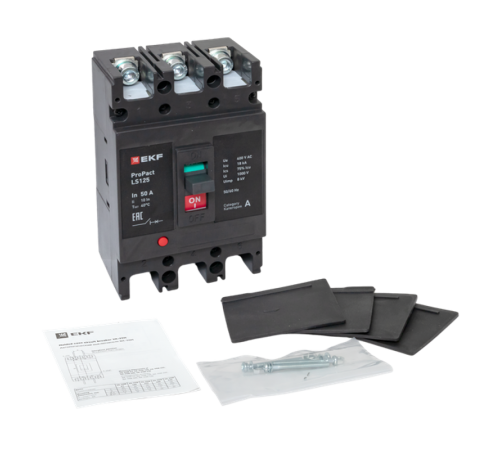 Выключатель автоматический LS125 18кА 3P 50А ProPact  mccb-125-18-3-50-ls  EKF