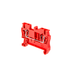Клемма пружинная проходная, 2.5 мм2, красная MTS-2.5RD  88300  ОВЕН