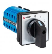 Переключатель кулачковый ПК-1-103 10А 3P "0-1-2-3" IP65  pk-1-103-10-65  EKF