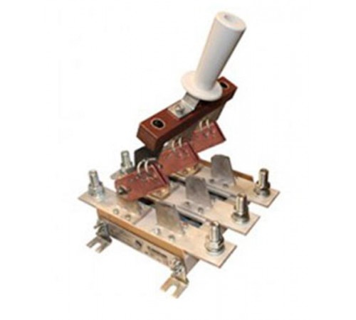 РЕ19-41-31190-00 УХЛ3, 1000А, 3-х полюсный на 1 напр., центральный рычаг для управления штангой, IP00, разъединитель  (ЭТ)  ET545866  Электротехник