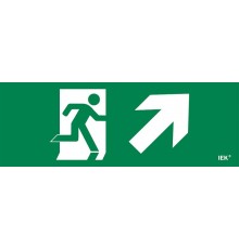 Этикетка самоклеящаяся  280х100мм "Фигура/стр. вверх вправо"   LPC10-1-28-10-FVVNAPR  IEK