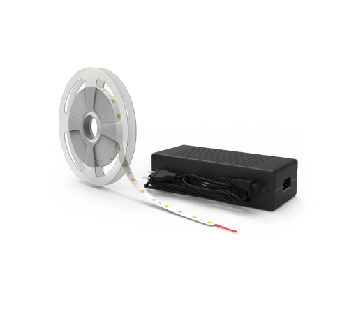 Лента светодиодная Basic в комплекте LED 2835/240 12V 14,4W/m 1600lm/m 4000K 10mm IP20 5m 1/50  BT087  Gauss