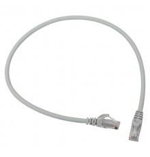 Патч-корд TERACOM PRO Cat.6 неэкранированный UTP оболочка LSZH серый (0,5м)  TRP-6UTP-LSH-05M-GY  EKF