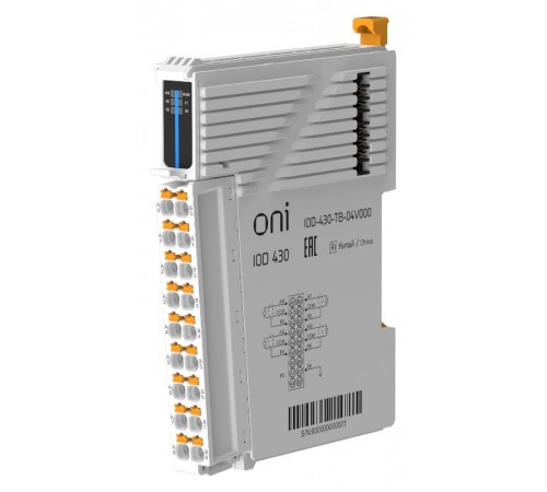 IOD 430 Модуль аналогового ввода 4 сигнала напряжения  IOD-430-TB-04V000  ONI
