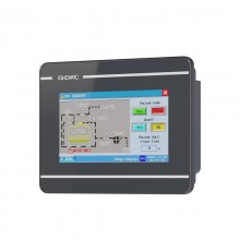 Промышленная операторская панель, диагональ 4.3", 16,77М цветов дисплей TFT, разрешение 480*272 px, порты: 2 COM, 1 Micro USB, 1 Ethernet  H1000-T043