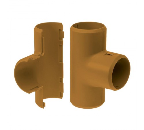 Тройник разборный бук д25 (1шт/200шт уп/кор)  PR13.0257  Промрукав