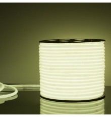 Гибкий неон LS003 220V 9.6W 144Led 2835 IP67 16mm 6500K круглый белый, 50 м  a043547  Elektrostandard