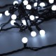 Светодиодная гирлянда ARD-BALL-CLASSIC-D13-10000-BLACK-100LED WHITE (230V, 7W)  025571  Arlight