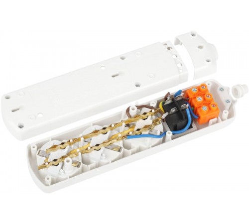 Колодка K-3es 3гн, зазeмл, выкл (10/40/1200) C0045322  ЭРА