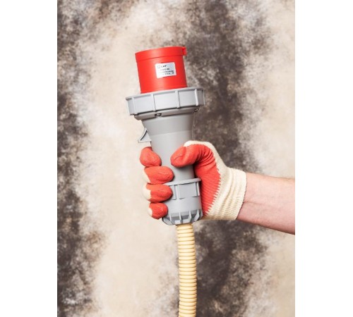 Вилка переносная 0352 3Р+РЕ+N 63А 380В IP67 EKF PROxima  ps-0352-63-380  EKF