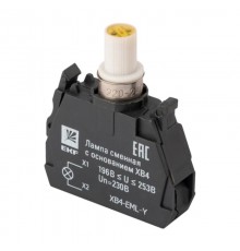 Лампа сменная c основанием XB4 желтая 230В EKF PROxima    XB4-EML-Y   EKF 