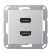 2 x HDMI MAA1133AL Jung