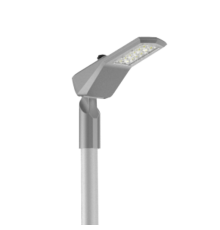 Светильник светодиодный консольный уличный Levante Crosswalk 50Вт d отв. 60мм 5000K RAL7045 сер муар DALI ZHAGA  V1-S1-70660-40Y25-6605050  VARTON