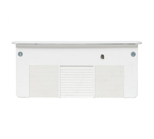 Встраиваемый настольный розеточный блок выдвижной, 8 модулей, белый, C-Line белый  cl-vnbv-8-w  EKF