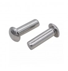 Заклепка алюминиевая с полукгруглой головой 3,0х12 ГОСТ 10299-80 (36 шт)- пакет  144213  Tech-KREP