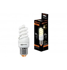 Лампа энергосберегающая КЛЛ-FSТ2-11 Вт-2700 К-Е27 КОМПАКТ (35х98 мм)  SQ0323-0175  TDM