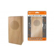Звонок ЗПС-10/2-Пт "ЭКО" сосна (проводной, без кнопки, сеть, "птичка")  SQ1901-0026  TDM