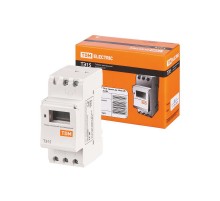 Таймер электронный ТЭ15-1мин/7дн-16on/off-16А-DIN   SQ1503-0005  TDM