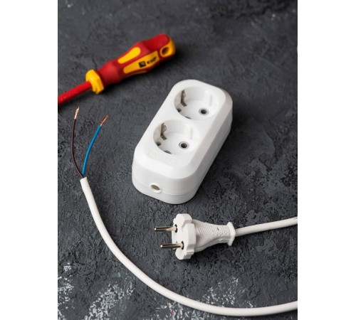 Колодка 2 гн. 16А 3,5кВт с/з Эксперт EKF PROxima  AKB16-2  EKF