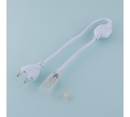 Сетевой шнур для неона 220V 2835 одностороннего (SSH-1)  a040604  Elektrostandard
