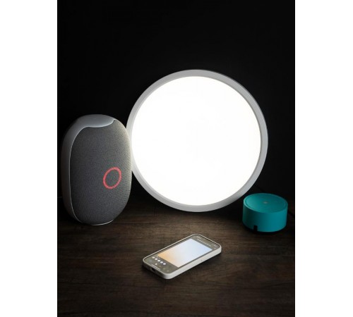 Умный потолочный светильник 400 мм 32W EKF Connect  sclwf-400-cct  EKF