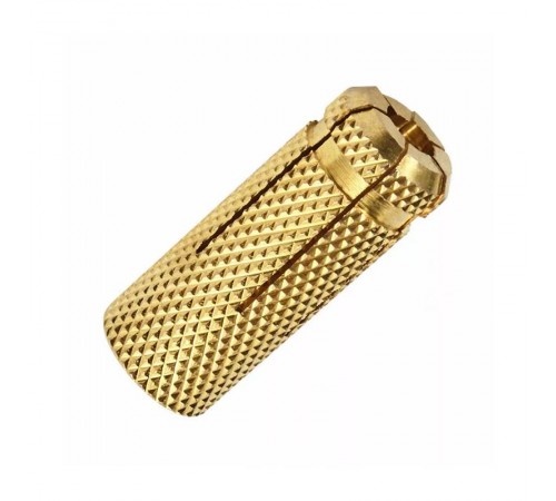 Анкер забивной латунный (цанга) М10 12х34 (10 шт/уп)  PR08.10222  Промрукав