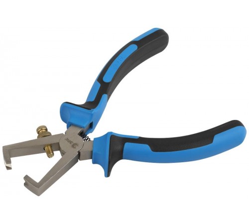 Клещи 160 мм для зачистки проводов двухкомпонентные рукоятки  Б0055917  ЭРА