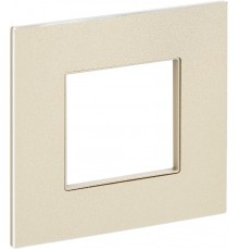 SKANDY Рамка 1-местная SK-F31Sh металл шампань   SK-M12-M-K37  IEK