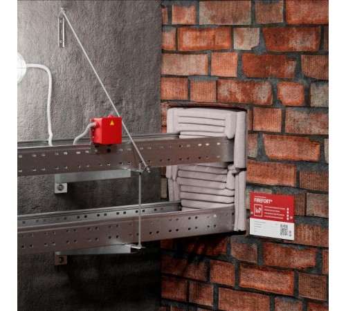 Огнезащитная терморасширяющаяся подушка FIREFORT PILLOW 200х25 L310 мм  KM-FF-P2-310-200-25   КМ - Профиль