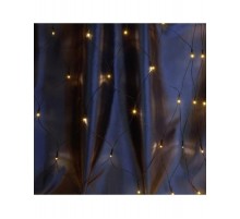 Гирлянда - сеть 230V 204 LED 2700К, IP44, сетевой шнур 3м с контроллером в комплекте , CL41  48634  FERON