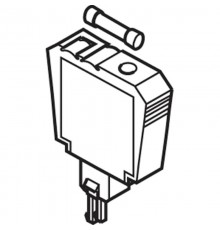Вилка BNS 5 под предохр.для MA2,5/5.SB  1SNA116702R2400  TE